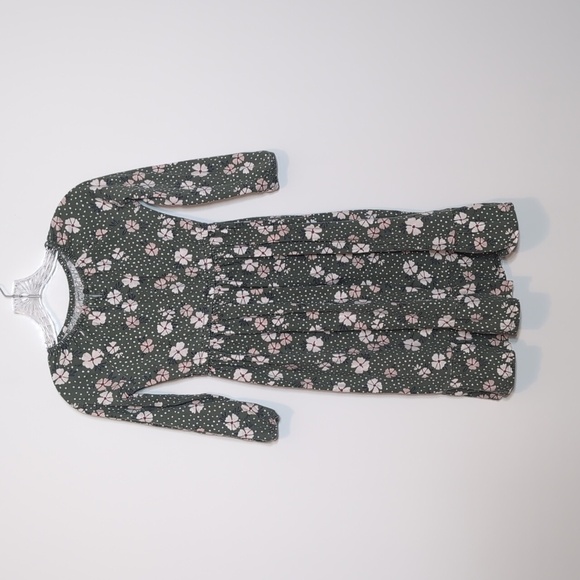 Carter's Kid Girls Long Sleeve Flower Dress - Picture 1 of 7